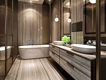 Athens Grey Mermer Duvar