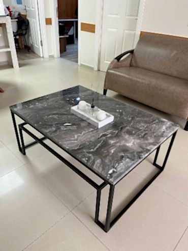 Grizio Mermer Orta Sehpa