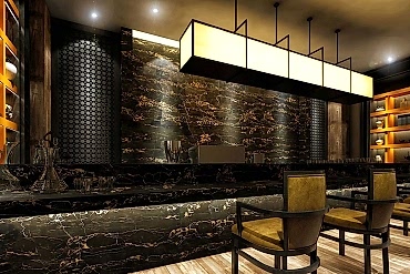 Nero Portoro Mermer Duvar