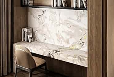 White Pearl Mermer Masa